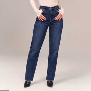 TALL: Curve love 90s ultra high rise straight jean size 27L
